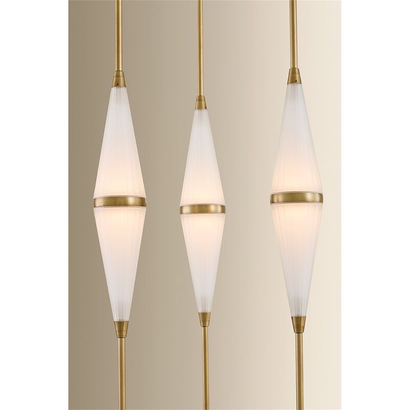Cygnus Petite Chandelier by Sonneman